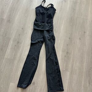 free people two toned flare jumpsuit NWT $128